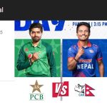 क्रिकेटको विश्व नम्बर एक पाकिस्तानसँग भिड्दै नेपाल