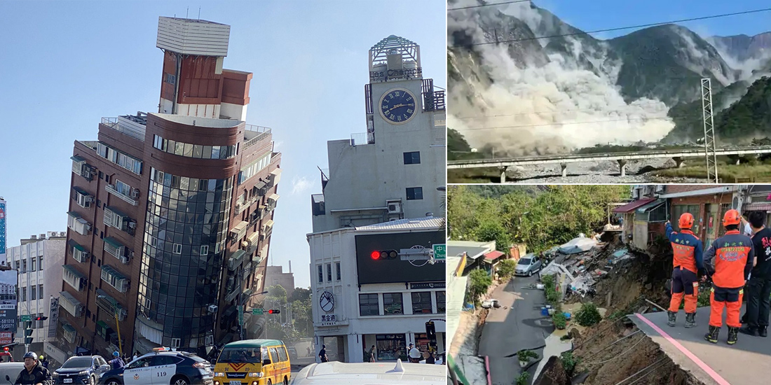 ताइवानमा शक्तिशाली भूकम्प, जापान र फिलिपिन्समा सुनामीको चेतावनी