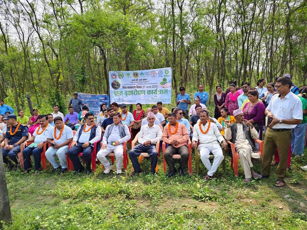 विभिन्न कार्यक्रम गरी रौतहटमा मनाइयो विश्व पर्यावरण दिवस