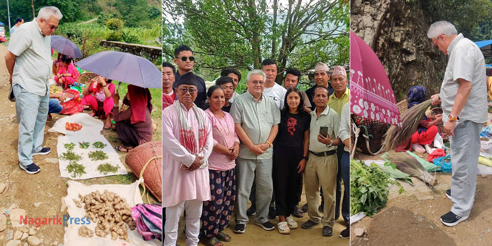 जनताको दुख र पीडा बुझ्न धनकुटाको हाटबजार र घर-घरमा पुग्दै पूर्व मन्त्री (तस्बिरहरू)