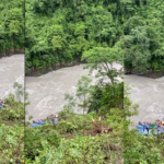 मर्स्याङ्दी नदीमा भारतीय पर्यटक बोकेको बस खस्यो,उद्धार कार्य जारी