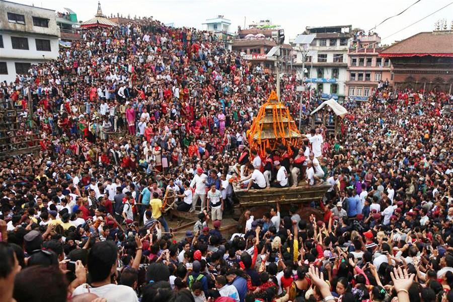 आज इन्द्रजात्रा मनाइँदै